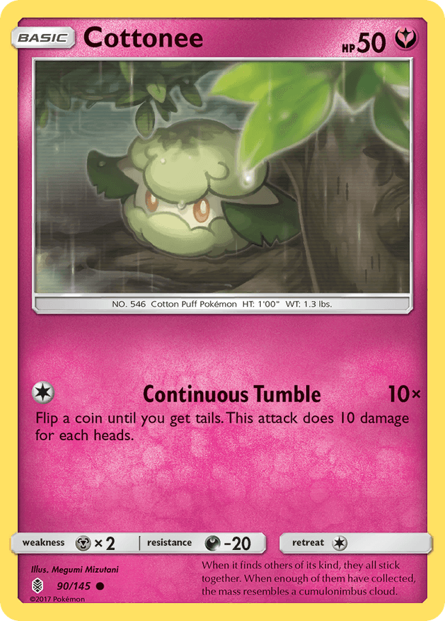 Cottonee — Guardians Rising #90