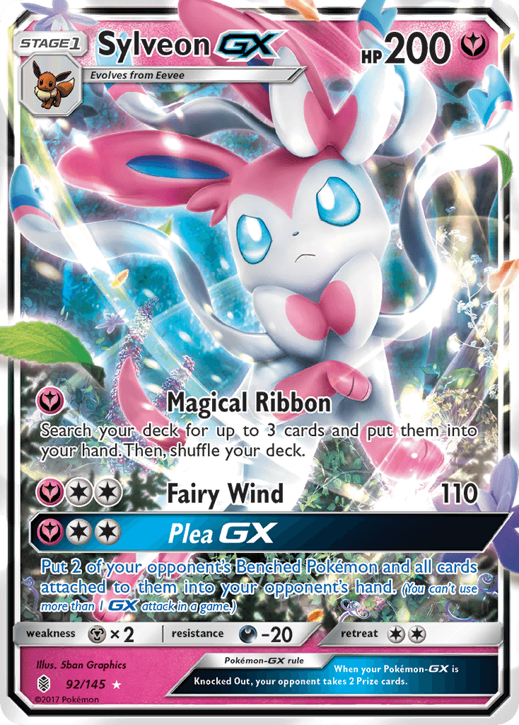 Sylveon-GX — Guardians Rising #92