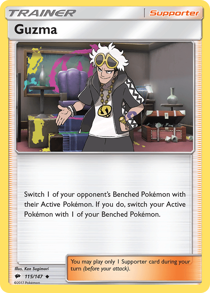 Guzma — Burning Shadows #115