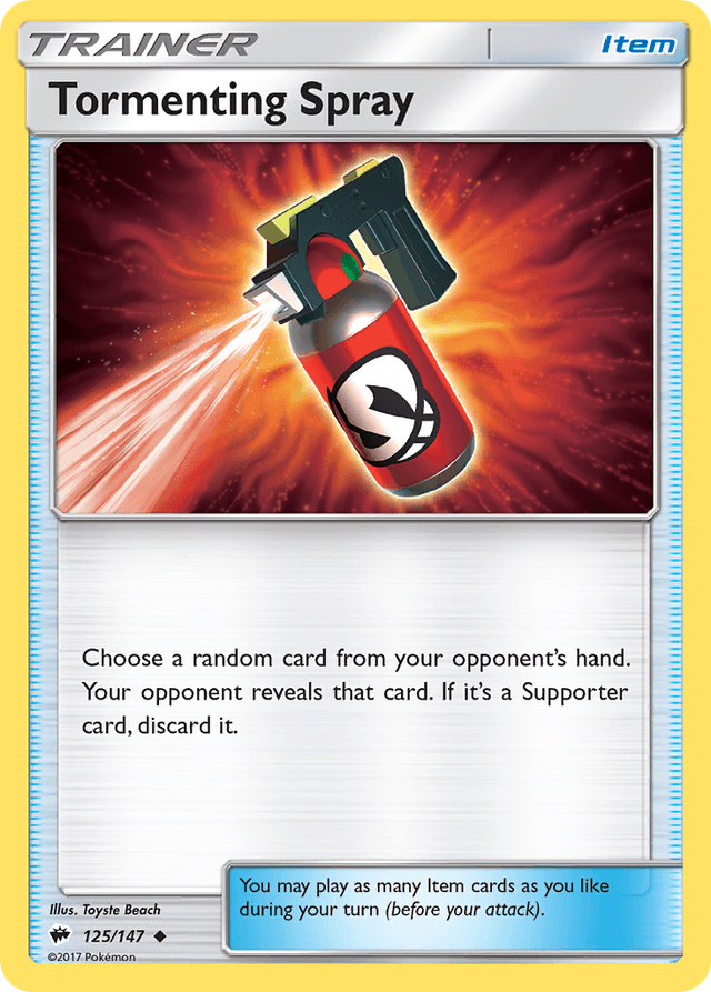 Tormenting Spray — Burning Shadows #125