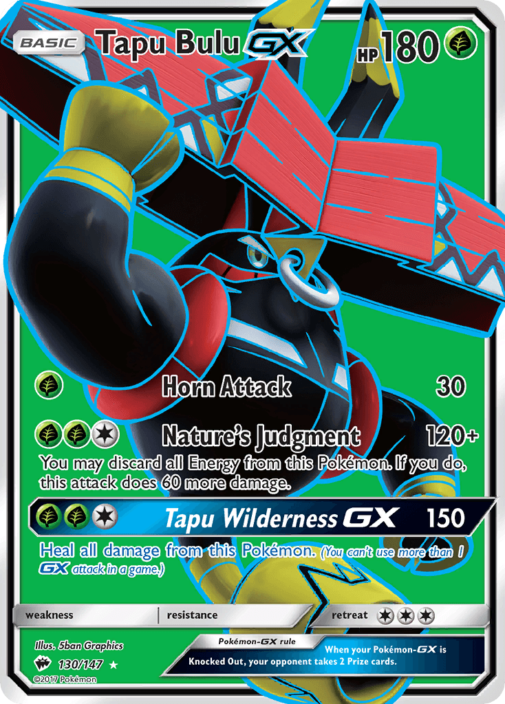Tapu Bulu-GX — Burning Shadows #130