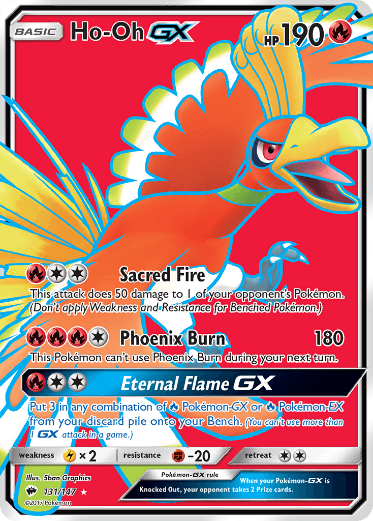 Ho-Oh-GX — Burning Shadows #131