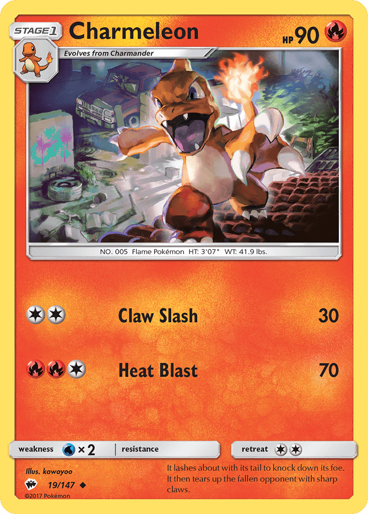Charmeleon — Burning Shadows #19