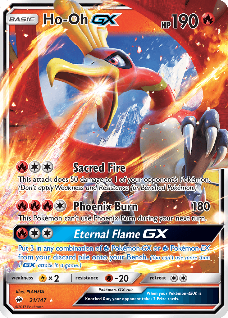 Ho-Oh-GX — Burning Shadows #21