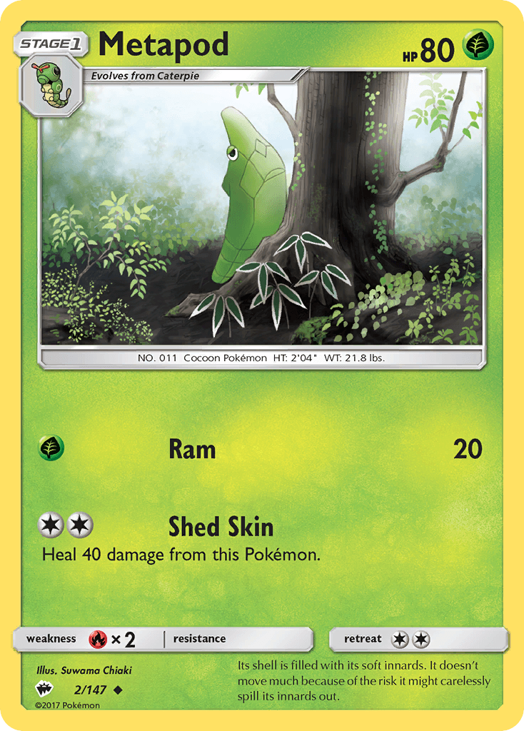 Metapod — Burning Shadows #2