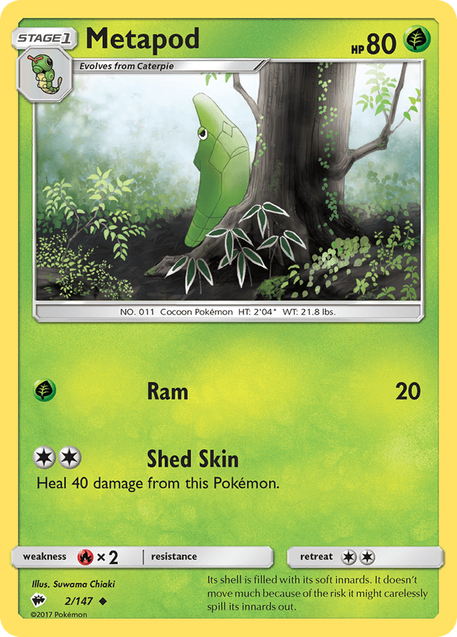Metapod — Burning Shadows #2