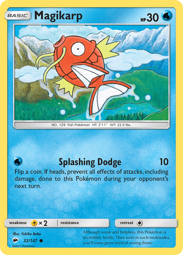 Magikarp — Burning Shadows #32