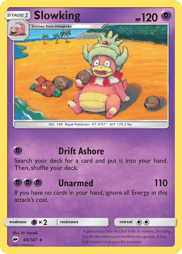 Slowking — Burning Shadows #48
