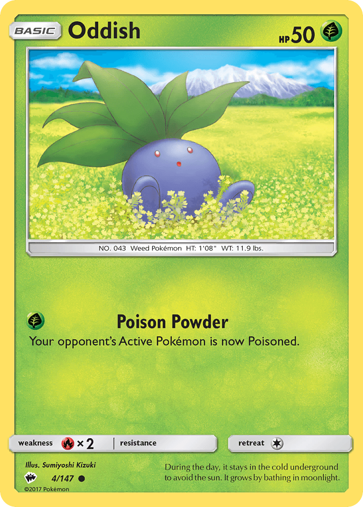 Oddish — Burning Shadows #4