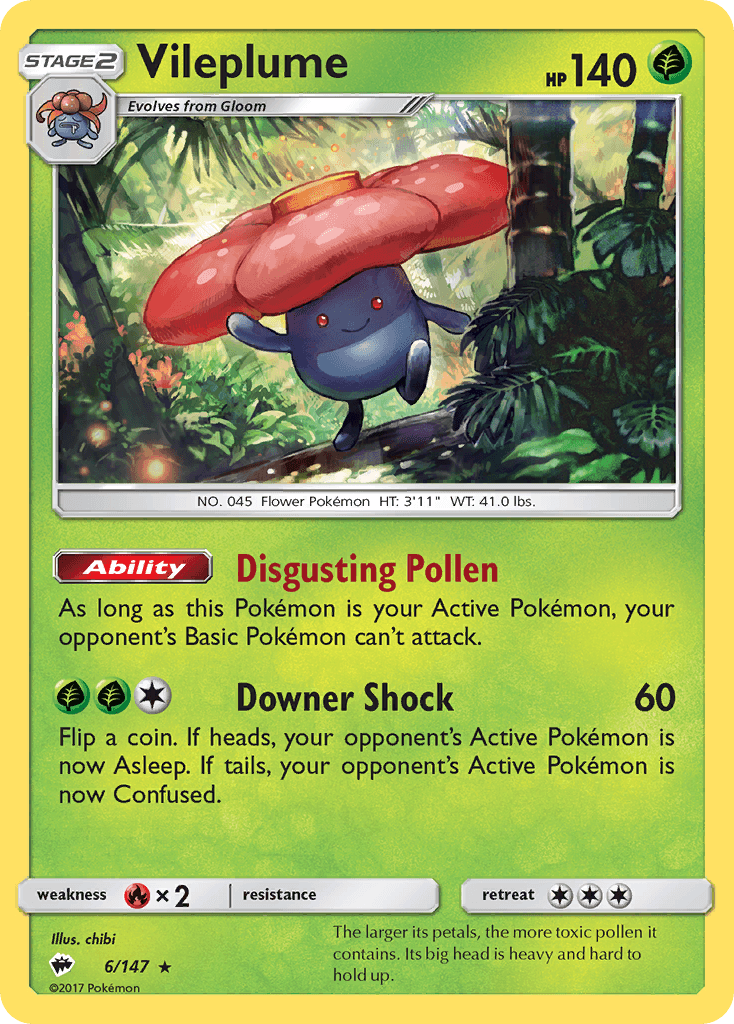 Vileplume — Burning Shadows #6