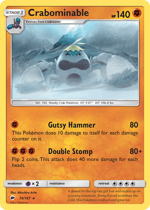 Crabominable — Burning Shadows #74