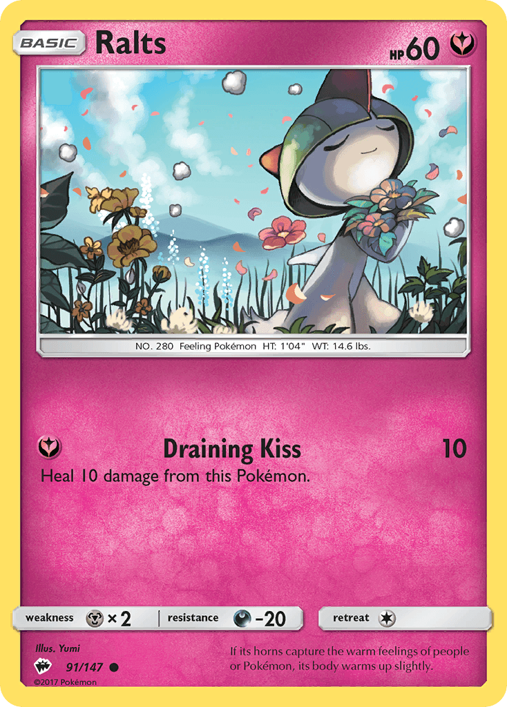 Ralts — Burning Shadows #91