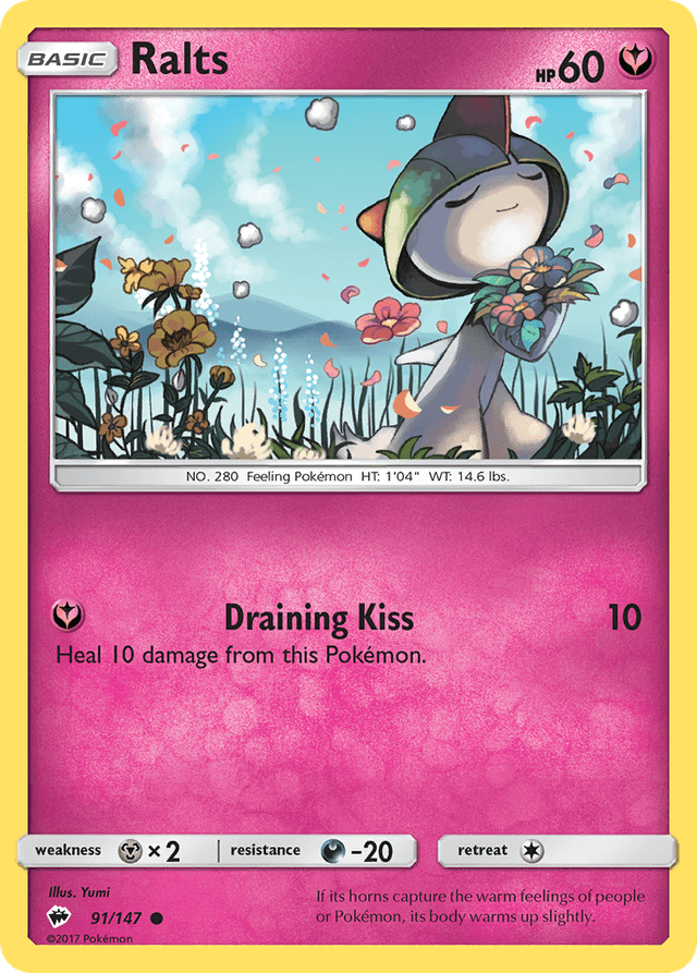 Ralts — Burning Shadows #91