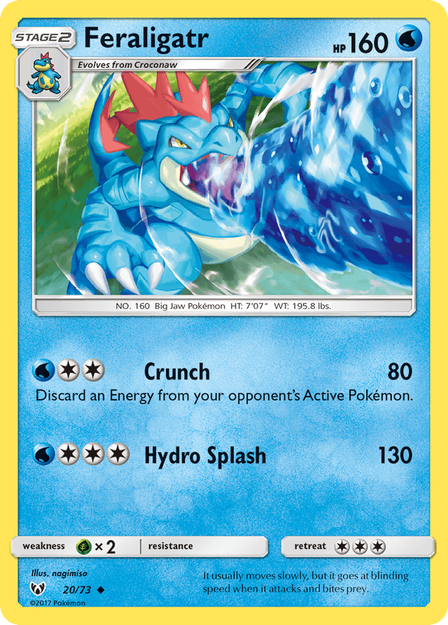 Feraligatr — Shining Legends #20