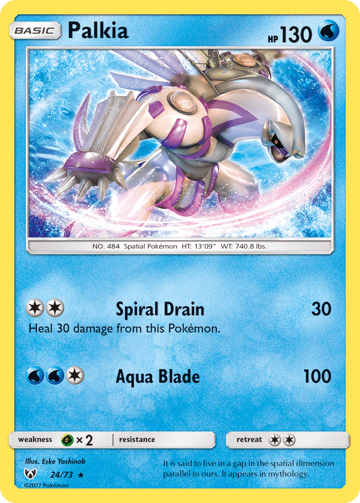 Palkia — Shining Legends #24
