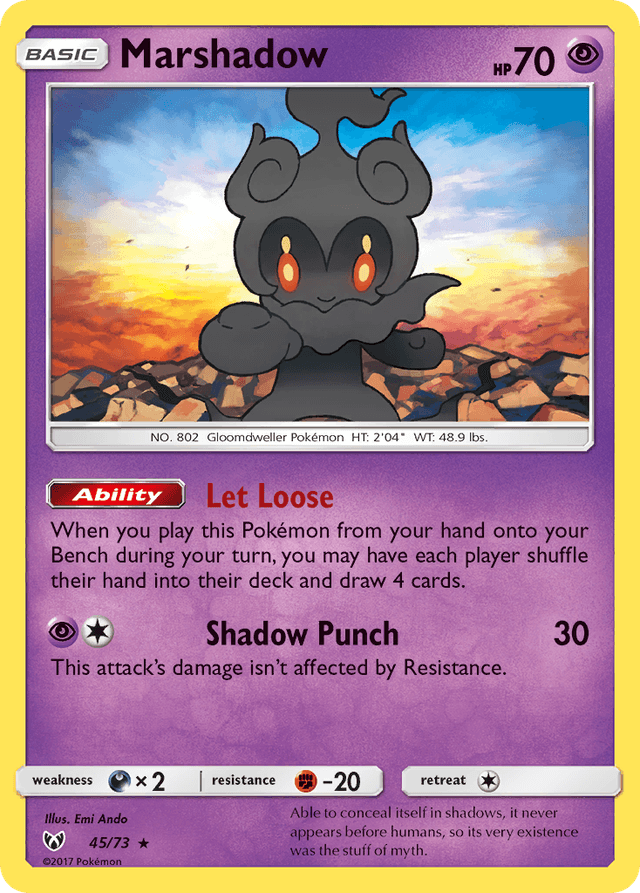 Marshadow — Shining Legends #45