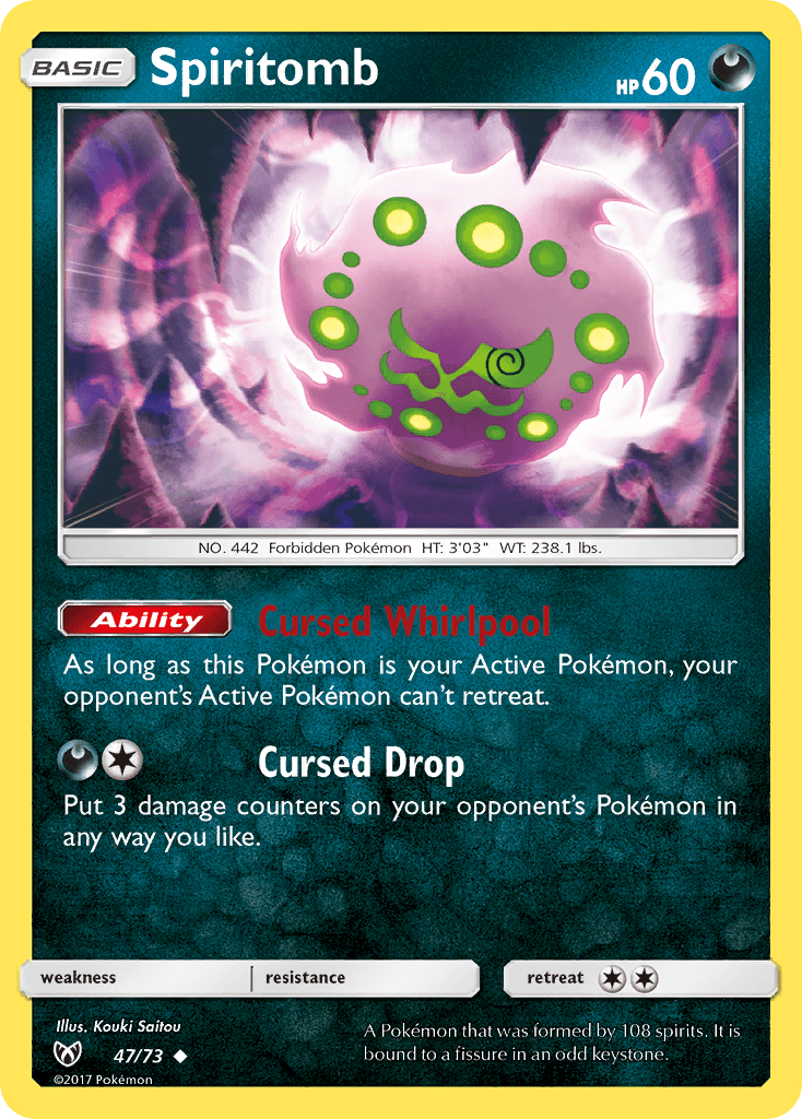Spiritomb — Shining Legends #47