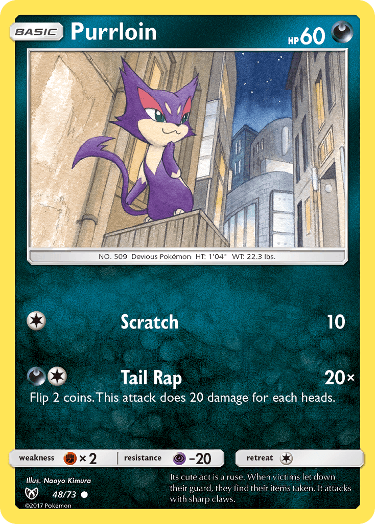 Purrloin — Shining Legends #48