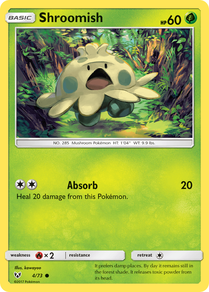 Shroomish — Shining Legends #4