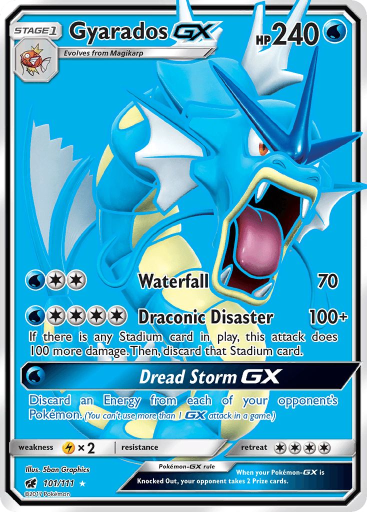 Gyarados-GX — Crimson Invasion #101