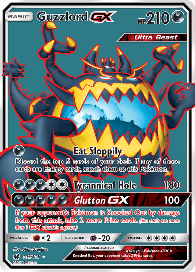 Guzzlord-GX — Crimson Invasion #105