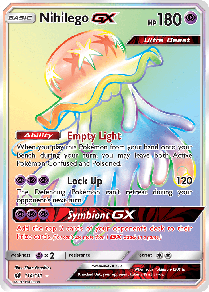 Nihilego-GX — Crimson Invasion #114