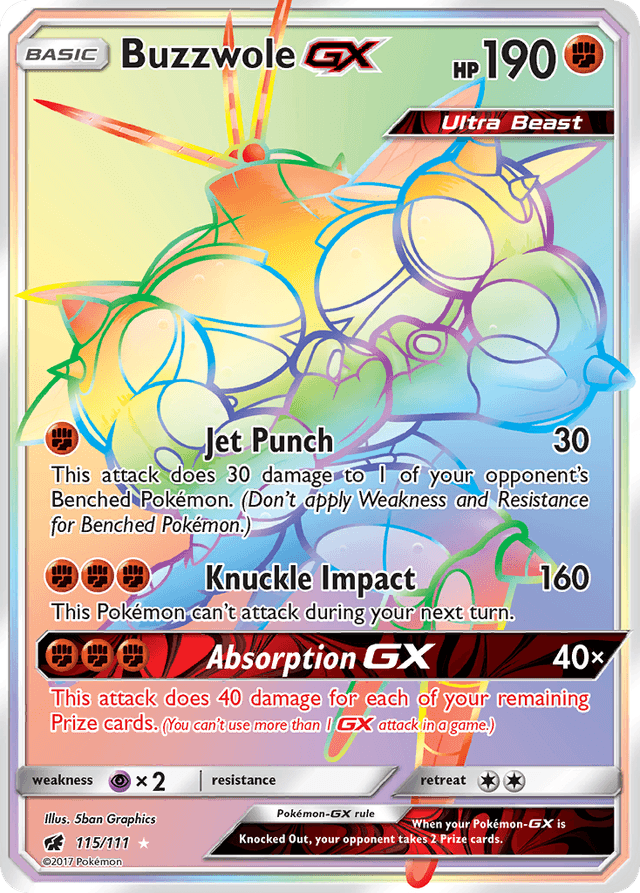 Buzzwole-GX — Crimson Invasion #115