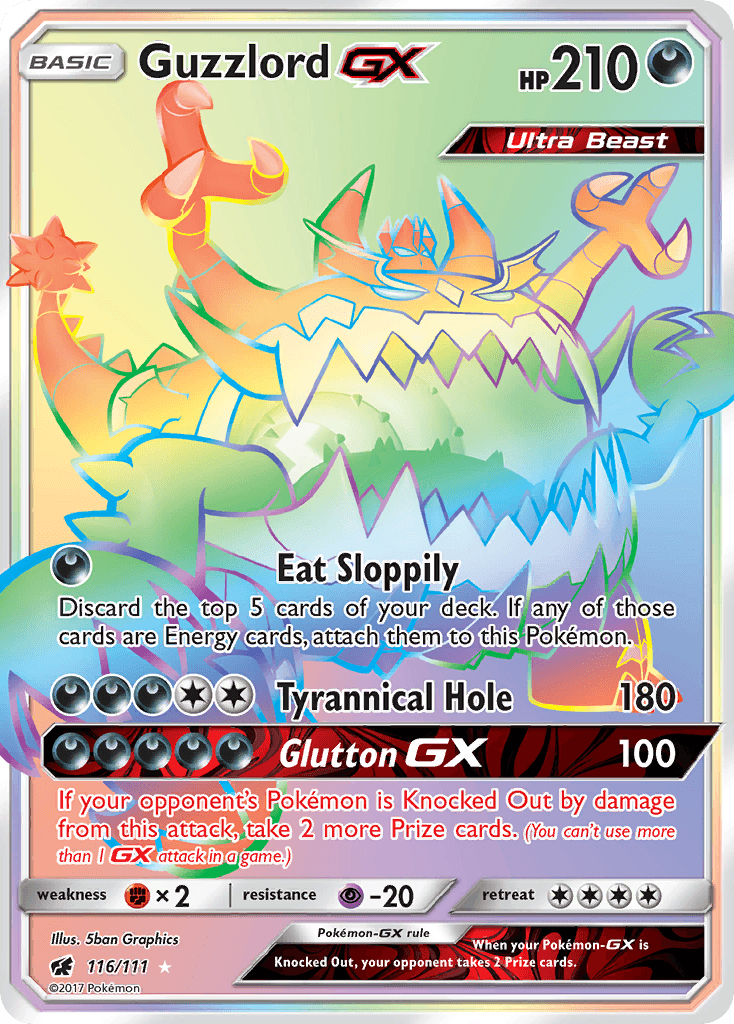 Guzzlord-GX — Crimson Invasion #116
