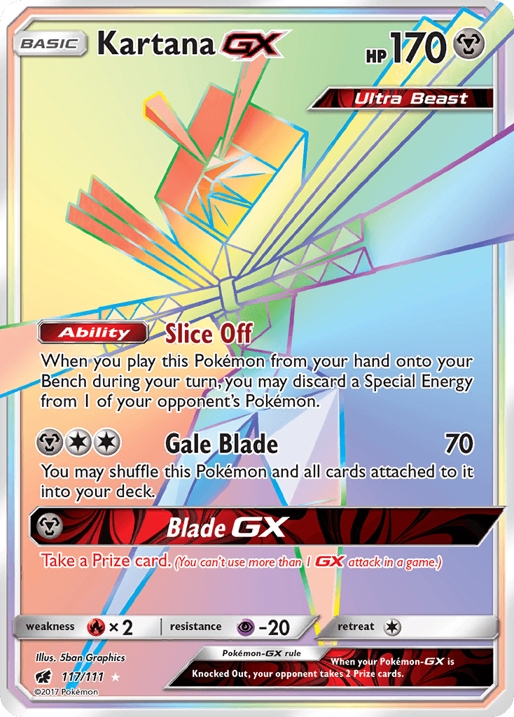 Kartana-GX — Crimson Invasion #117