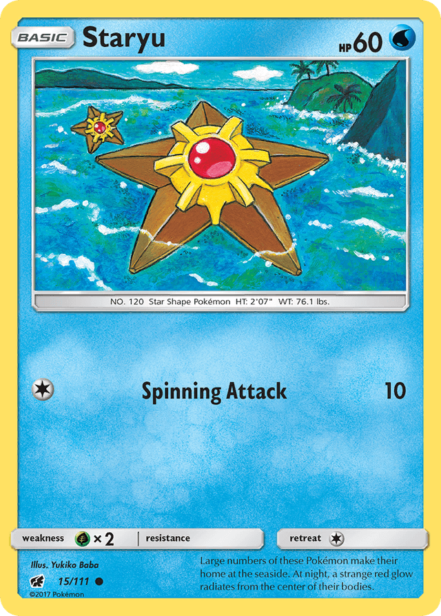 Staryu — Crimson Invasion #15