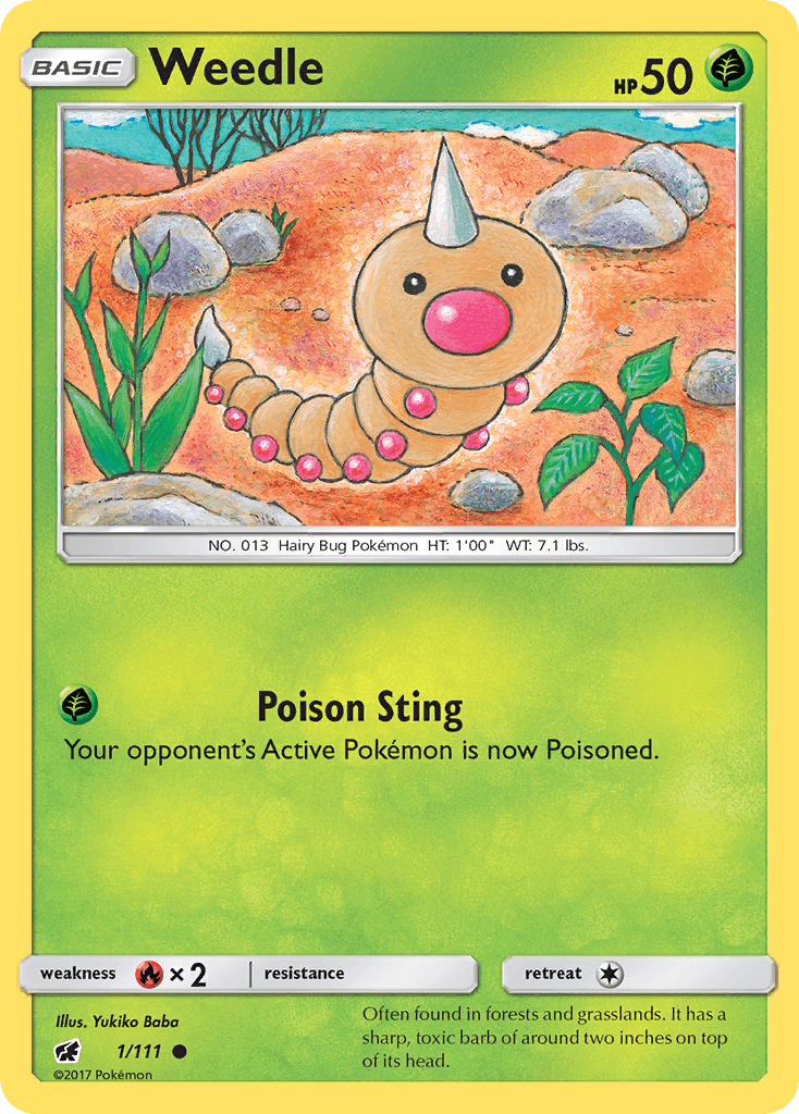 Weedle — Crimson Invasion #1