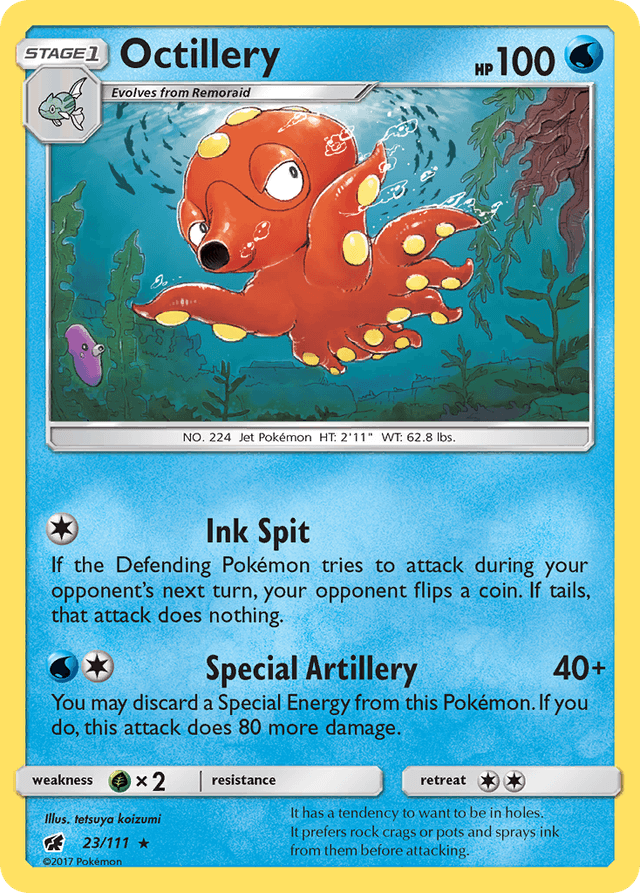 Octillery — Crimson Invasion #23