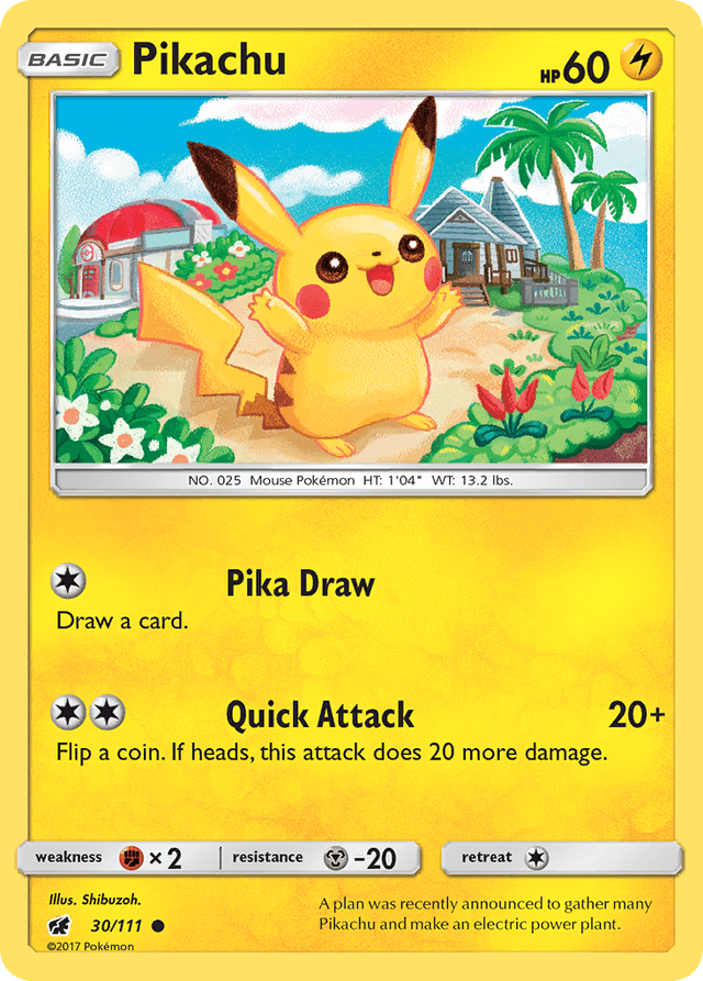 Pikachu — Crimson Invasion #30