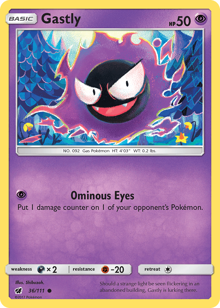Gastly — Crimson Invasion #36