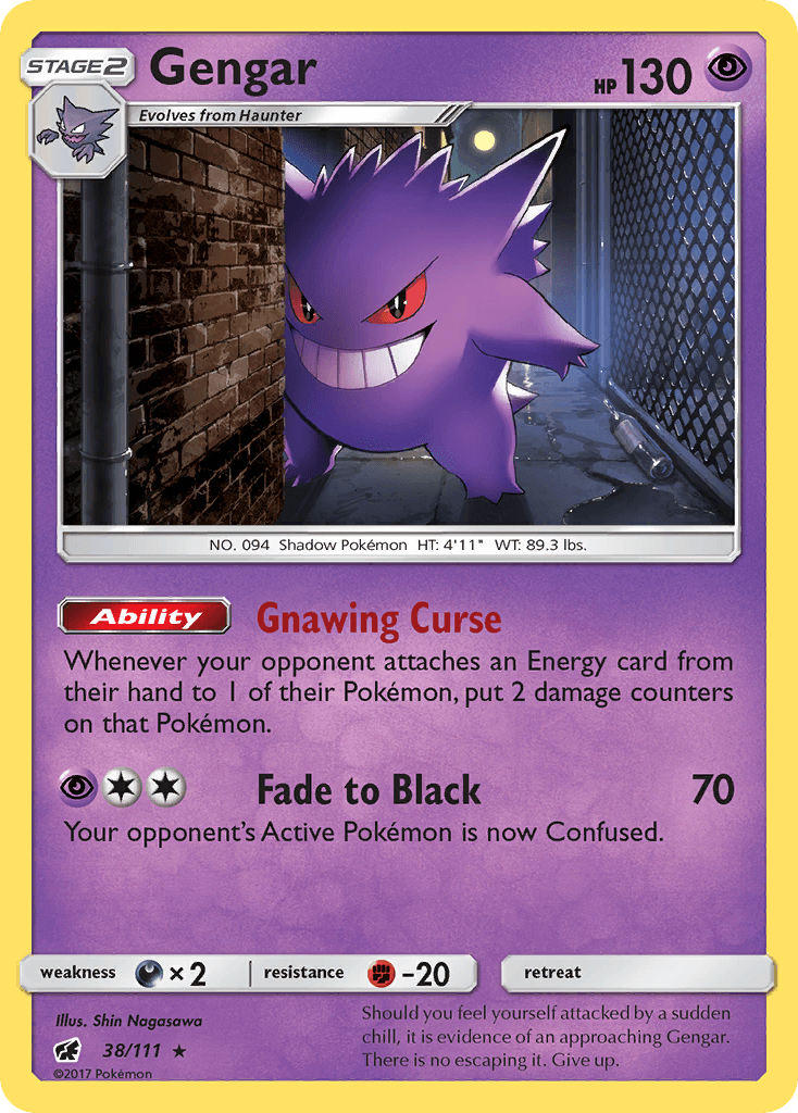 Gengar — Crimson Invasion #38