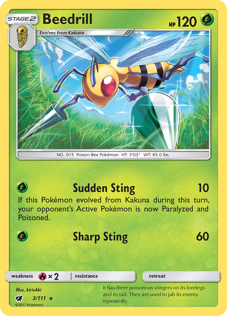 Beedrill — Crimson Invasion #3