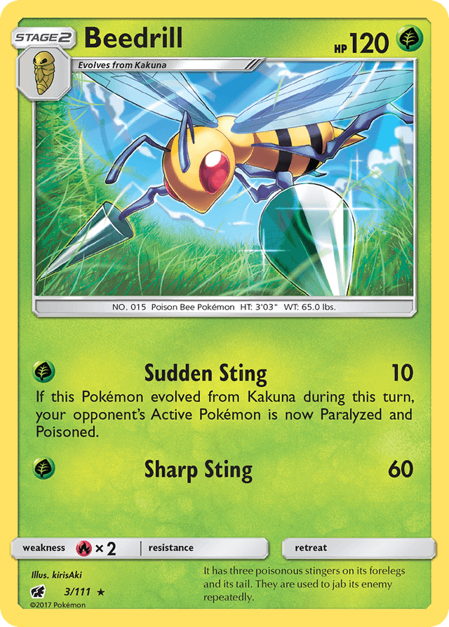 Beedrill — Crimson Invasion #3