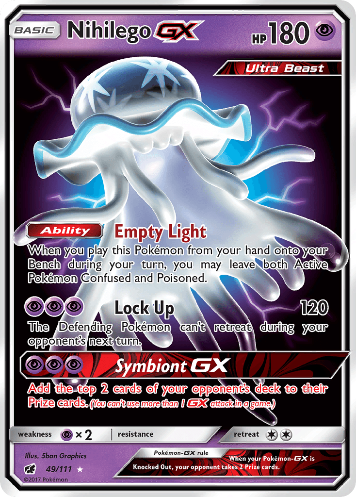 Nihilego-GX — Crimson Invasion #49