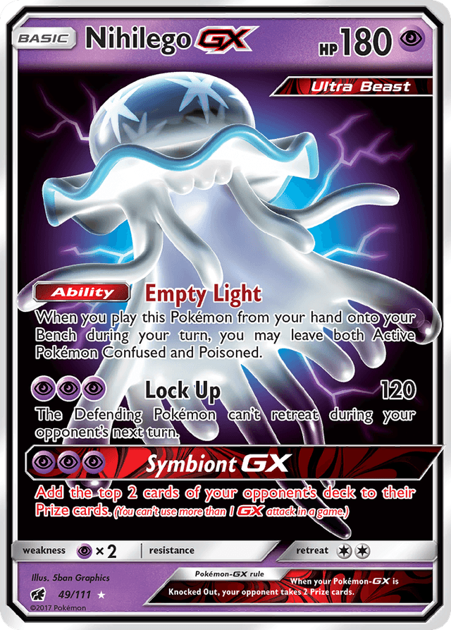 Nihilego-GX — Crimson Invasion #49