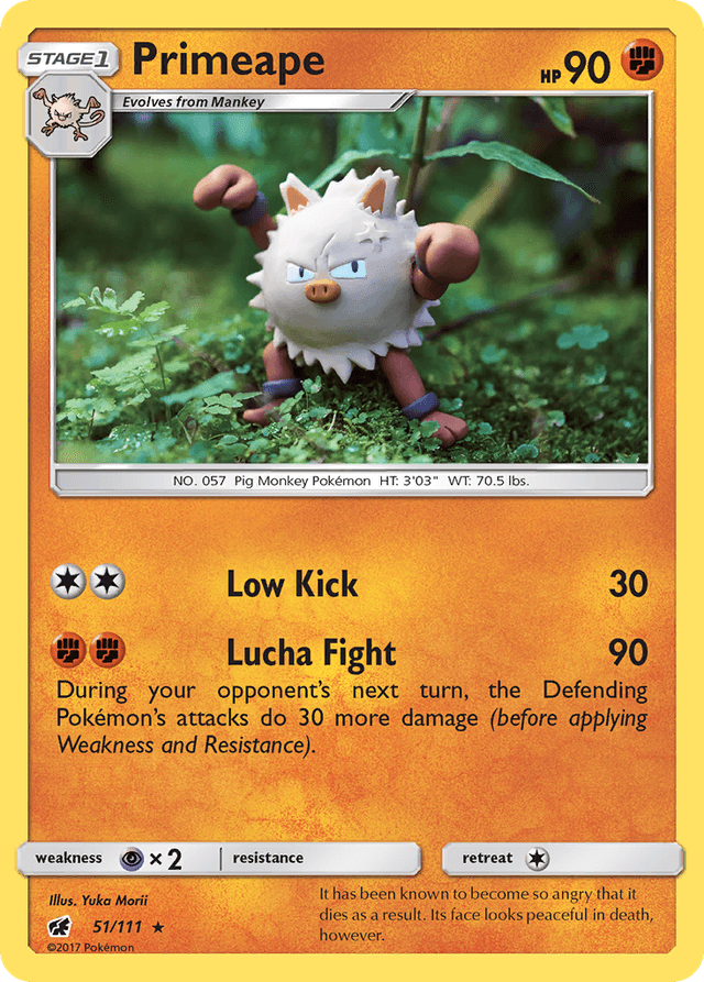 Primeape — Crimson Invasion #51