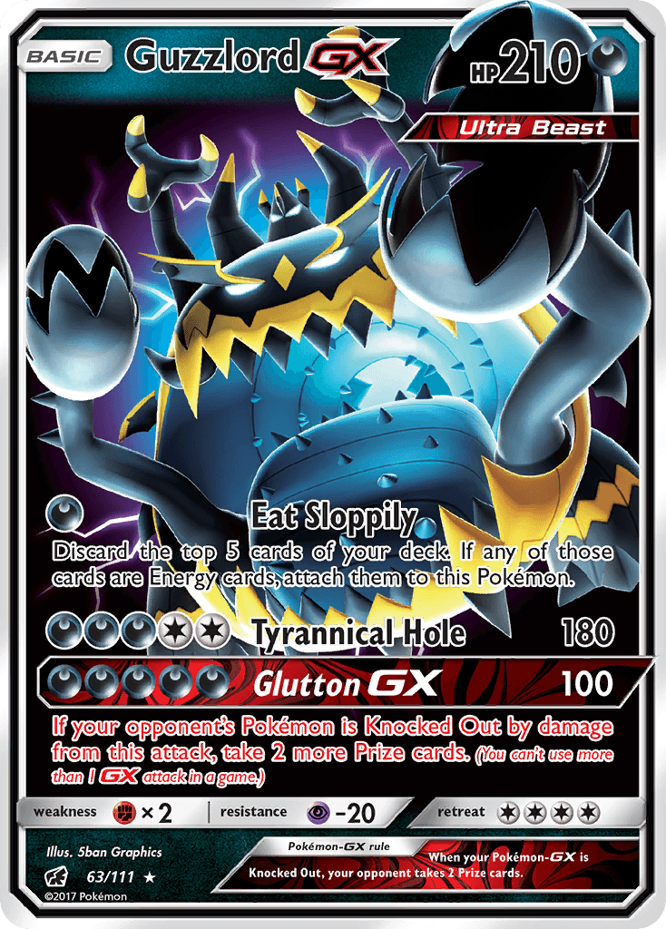 Guzzlord-GX — Crimson Invasion #63