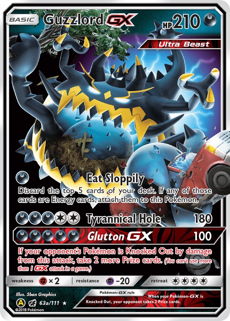 Guzzlord-GX — Crimson Invasion #63a