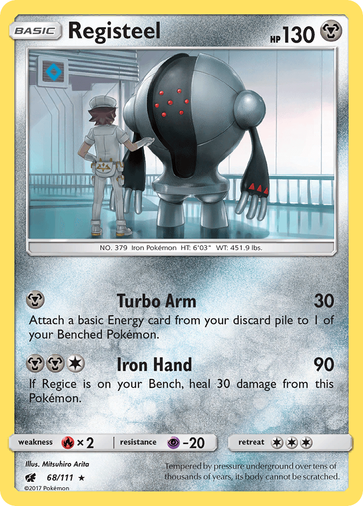 Registeel — Crimson Invasion #68