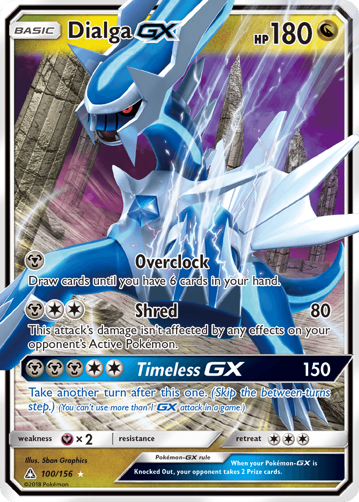 Dialga-GX — Ultra Prism #100