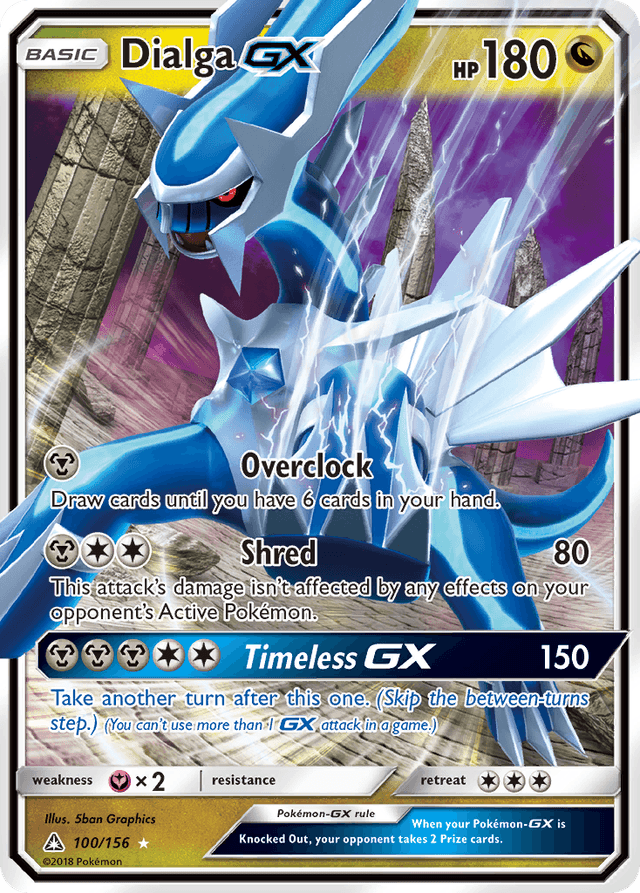 Dialga-GX — Ultra Prism #100
