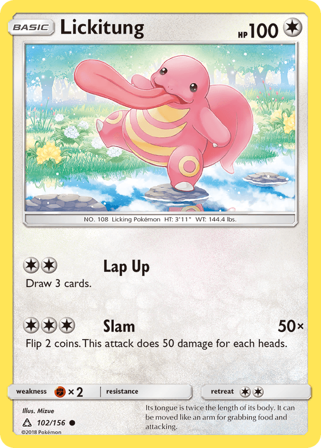 Lickitung — Ultra Prism #102