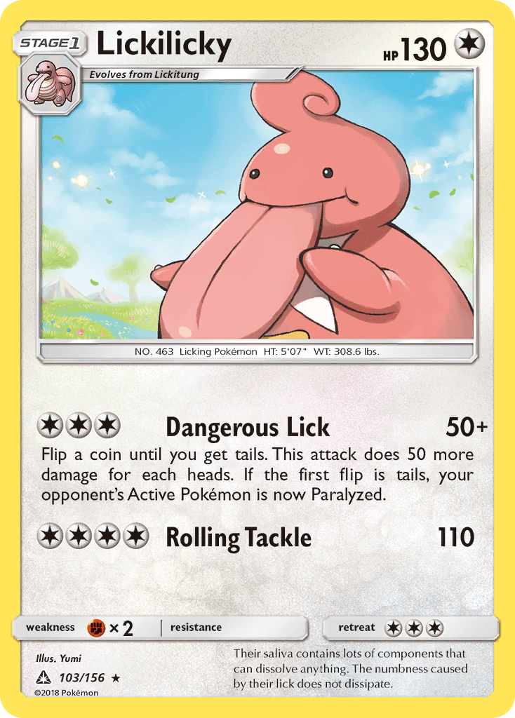 Lickilicky — Ultra Prism #103