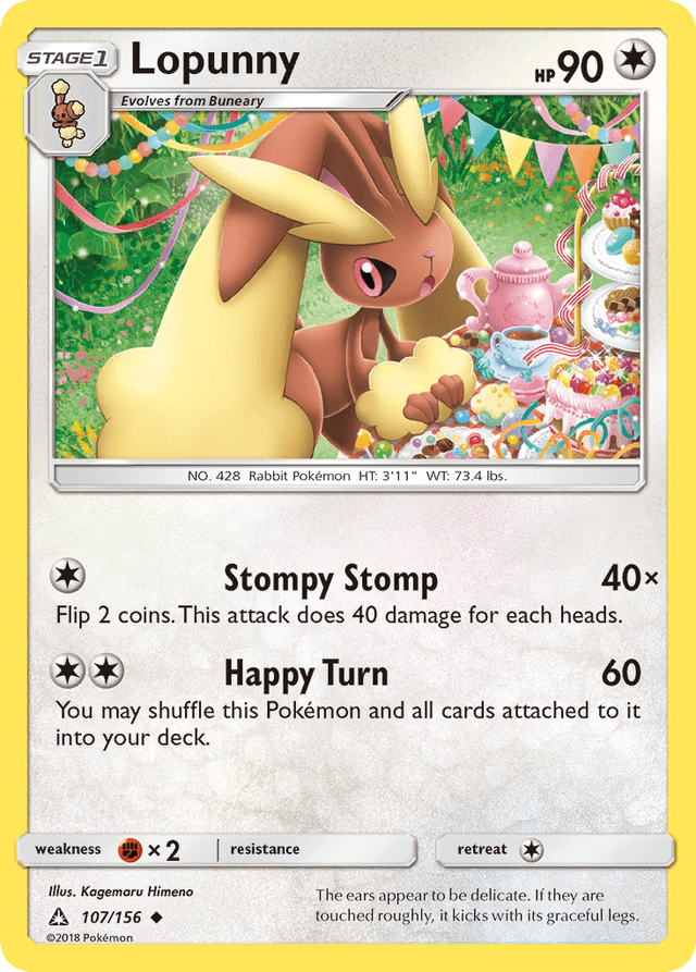Lopunny — Ultra Prism #107