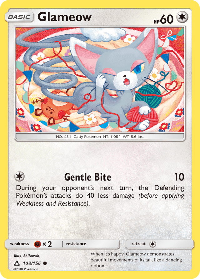 Glameow — Ultra Prism #108
