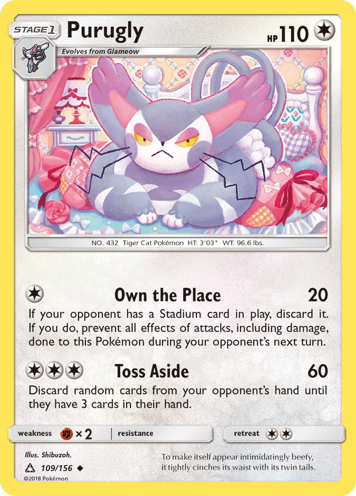 Purugly — Ultra Prism #109